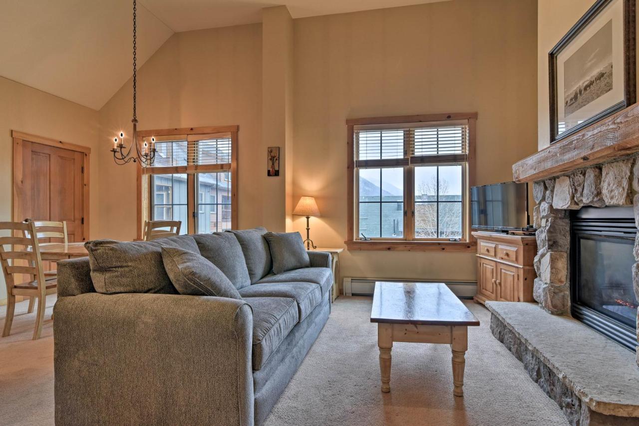 Keystone Ski Condo With Mtn View - Walk To Gondola! Exterior foto