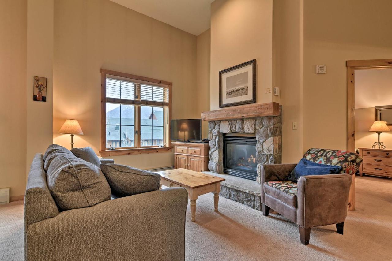 Keystone Ski Condo With Mtn View - Walk To Gondola! Exterior foto